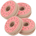 4 Pcs Tennis Racket Vibration Dampener Silicone Doughnut Racquet Dampeners Racket String Shock Absorber for Tennis Player