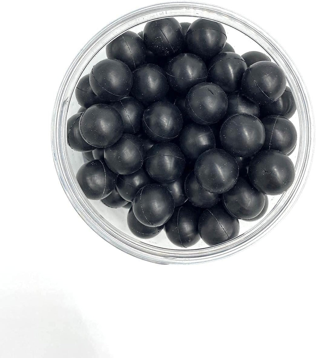 Skiennix .43 Caliber Hard Rubber Paintballs - 100 Reusable Projectiles for Home Defense & Training