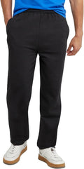 Hanes Men's EcoSmart Sweatpants - Comfortable Athletic Lounge Pants with Pockets | Fleece, Open Hem