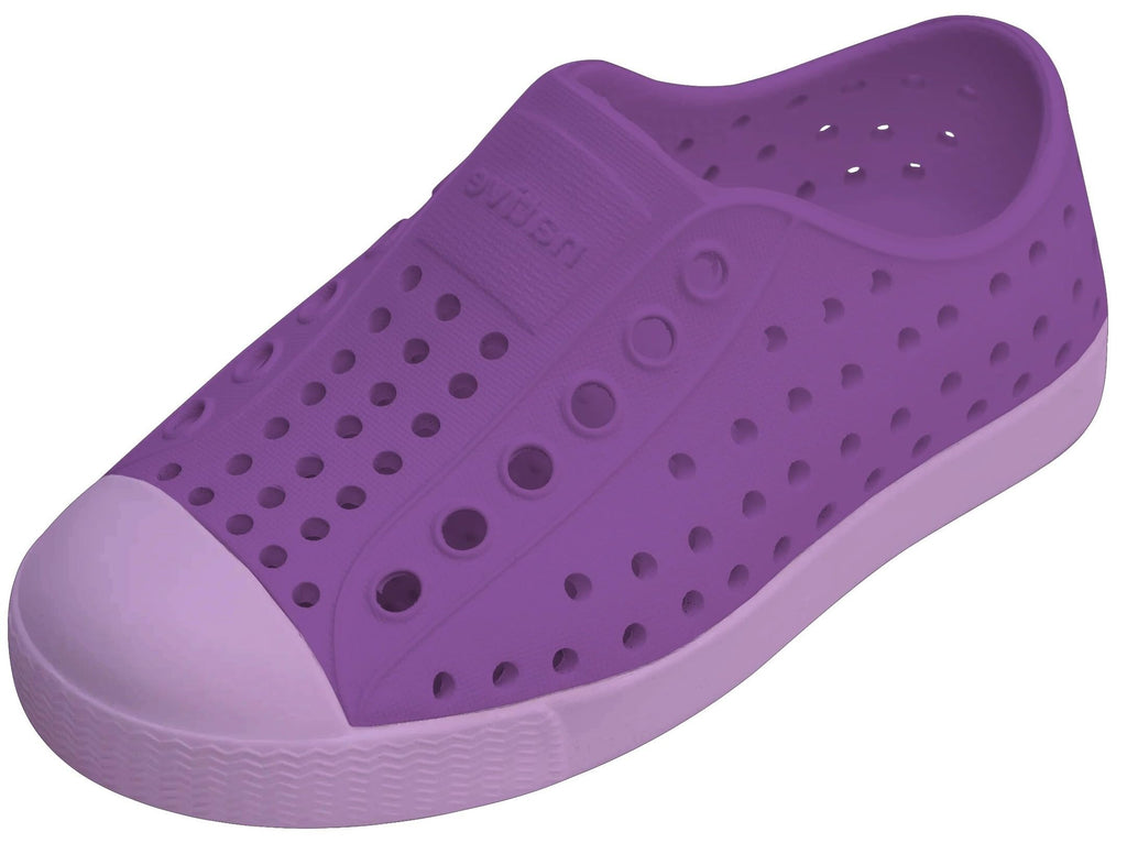 Native Shoes Unisex-Kids Jefferson Sneakers, Gossip Purple/Lavender Purple, 8 Toddler