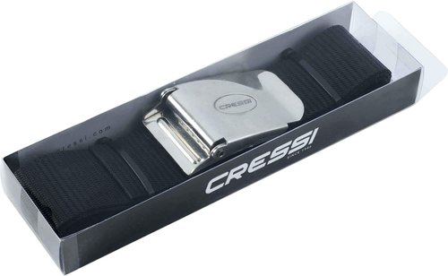 Cressi Paros Nylon Weight Belt, Black
