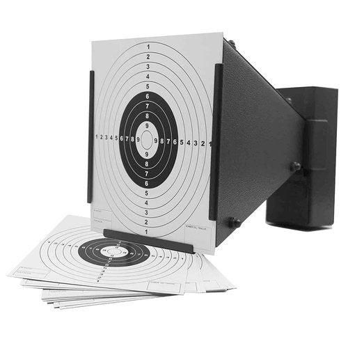 Geekhigh BB Gun Trap with 50 PCS Papers, Wall-Mounted Shooting Target for Airsoft, Rifle,Pellet Indoor Outdoor Training