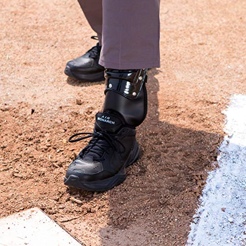 Champion Sports Single Knee Umpire Leg Guards 16.5" Baseball & Softball Protective Gear Pair