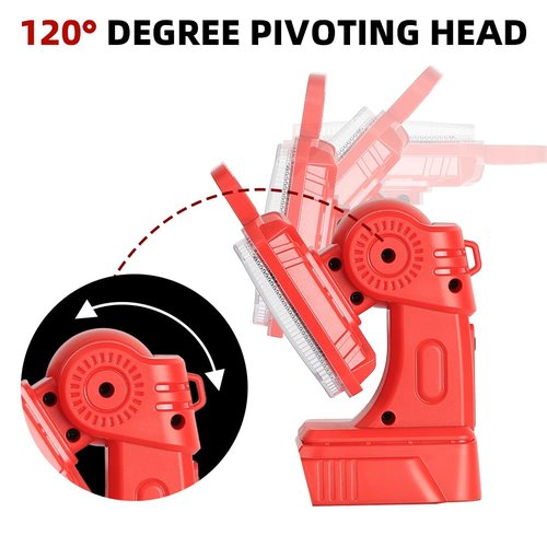 2000LM LED 18v Light for Milwaukee M18 18V Li-Ion Battery, 18W Work Light with USB Charging Port for Hiking, Job Site,Camping,Indoor & Outdoor Use(Tool Only)