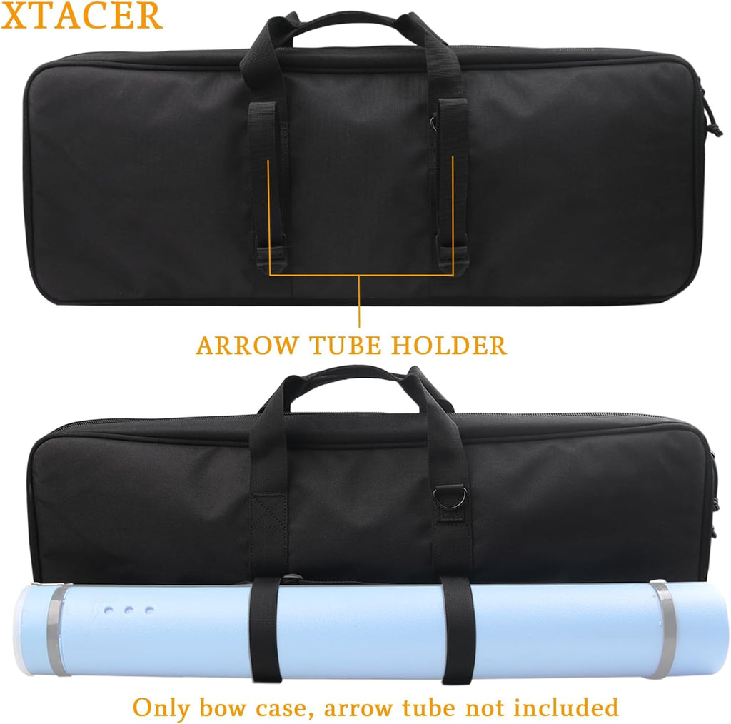 XTACER Tactical Bow Case - Fully Padded MOLLE Recurve Takedown Bow Storage | Durable Protection