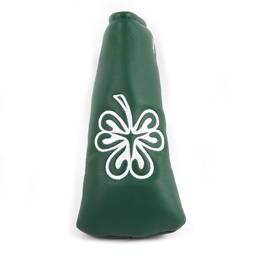 SHABIER Golf Putter Cover Shamrock Design Headcover for Blade Golf Putter Head Cover