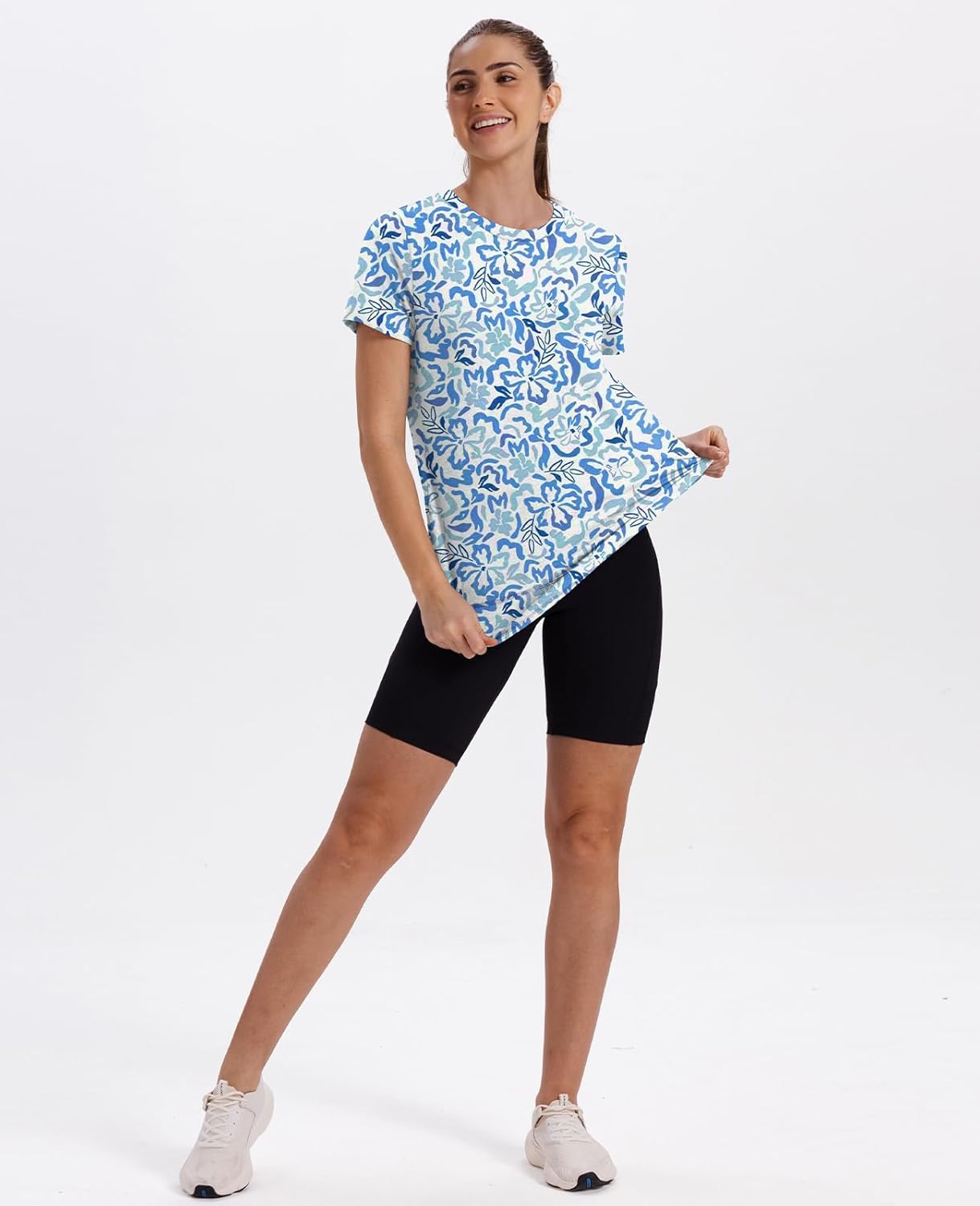 XIEERDUO Women's Quick-Dry Workout Tops - Short Sleeve Shirts for Hiking & Running | Sizes S-3XL