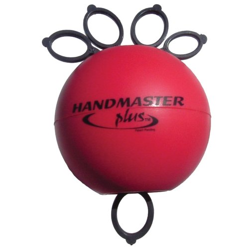 Handmaster Plus Physical Therapy Hand Exerciser - Forearm Exerciser with Stress Relief Ball - Hand Therapy Balls for Exercise, Training - Finger Exerciser & Strengthener