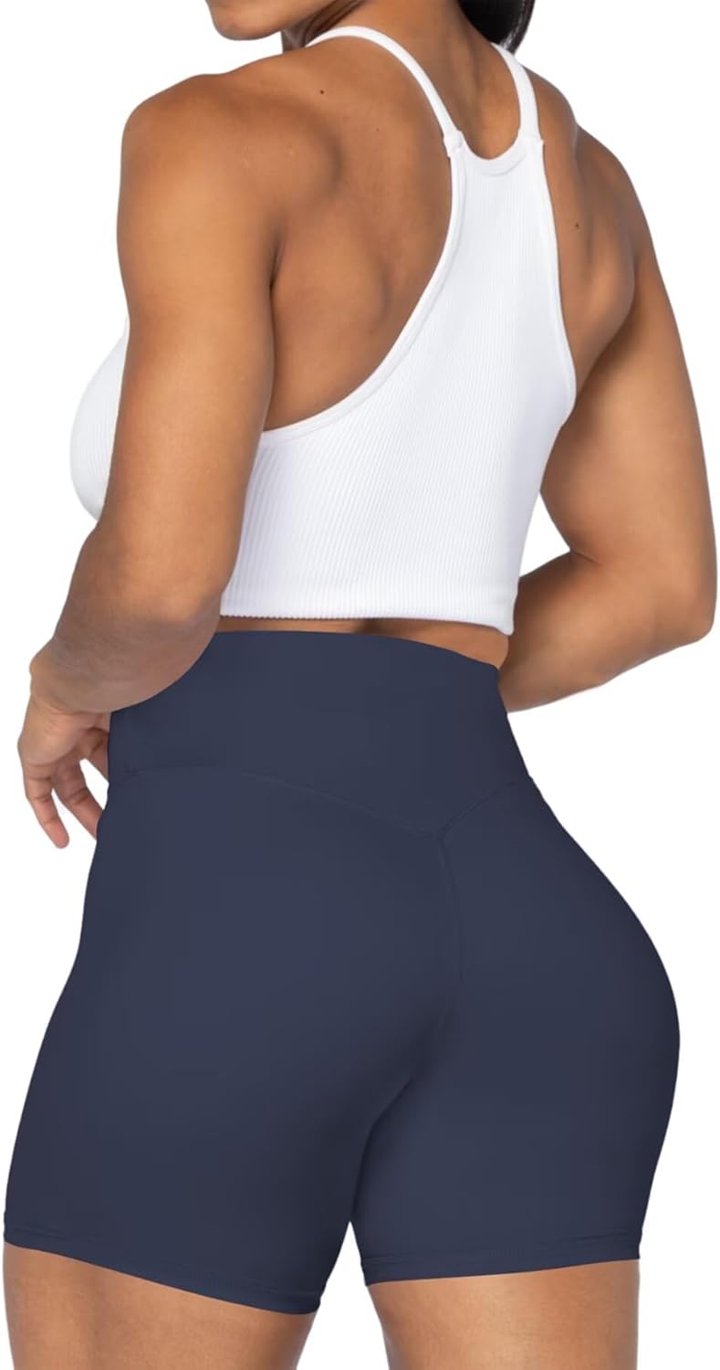 Sunzel High Waist Biker Shorts - Squat Proof Yoga & Gym Shorts for Women | Comfortable Fit