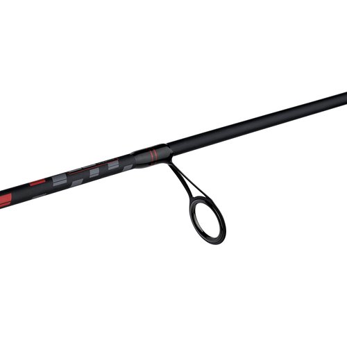 Abu Garcia 7’ Vendetta Spinning Fishing Rod, 1-Piece Rod, 8-14lb Line Rating, Medium Heavy Rod Power, Fast Action, 1/4-3/4 oz. Lure Rating, Black