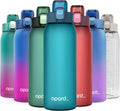 Opard 30oz Plastic Water Bottle - Leakproof Flip-Top Lid, BPA-Free Tritan | Dishwasher Safe, Wide Mouth for Gym & Outdoor Use