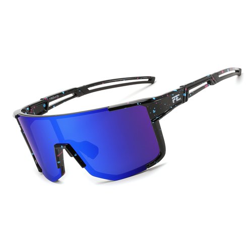 FEISEDY Cycling Glasses Sports Sunglasses for Men Women, Lightweight TR90 Frame UV400 MTB Running Fishing Baseball B0224