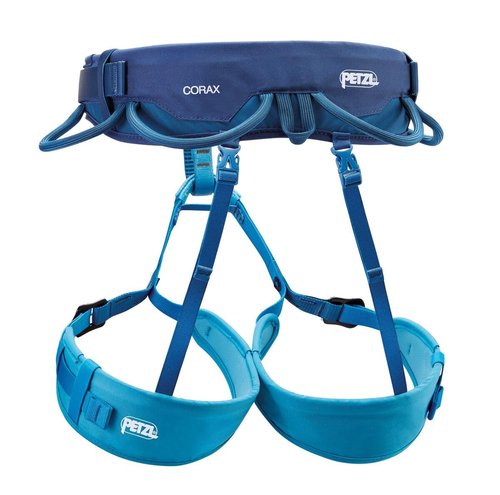PETZL Corax Climbing Harness - Navy Blue, Size 2