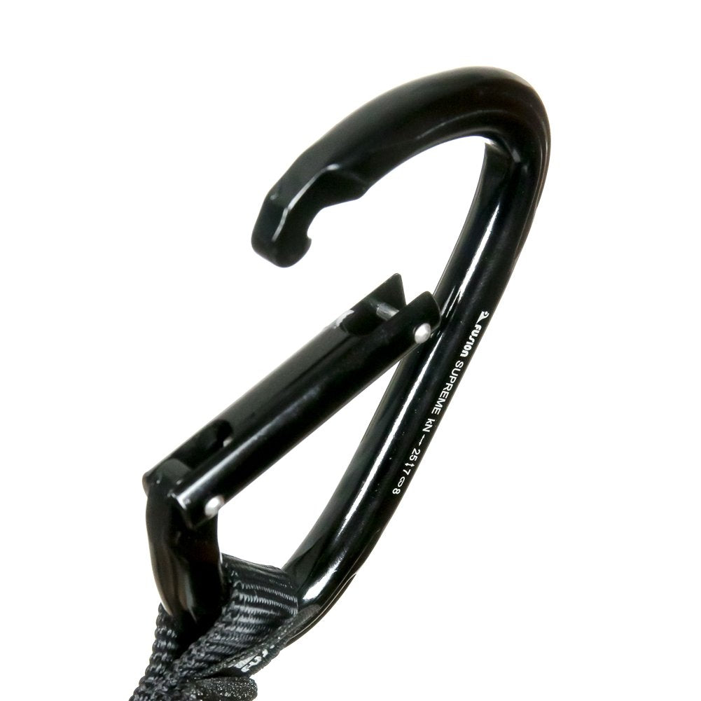 Quickdraw Set with Straight Gate and Screw Gate Carabiners, 4-Pack