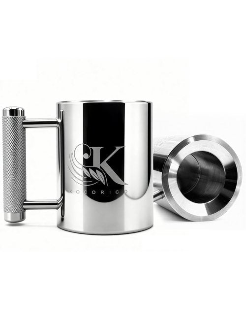 KOCORICO Heavy Mug Dumbbell 18lb/10oz – Heavyweight Coffee Challenge for Strength & Gym Fans, Epic Gift for Men Who Lift