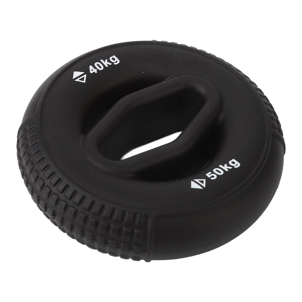 Sonew Hand Grip Strengthener, 40 to 50KG Silicone Grip Trainer Anti Slip Strength Training Ring for Finger and Forearm Exercise Grip Trainer for Rock Climbing