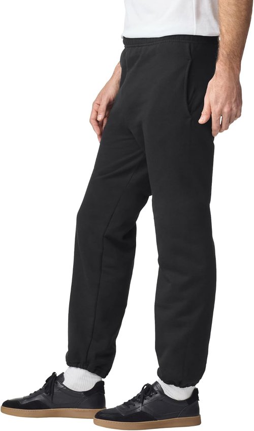 Gildan Fleece Sweatpants - Elastic Bottom with Pockets | Comfortable Adult Fit, Style G18100
