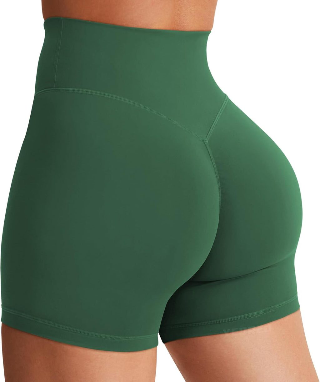 YEOREO Women's Biker Shorts - High Waist Tummy Control | 3.6" / 4.5" / 6" Workout Gym Shorts