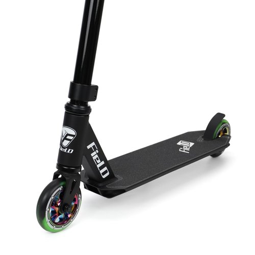 Aulonda Freestyle Trick Scooter – Pro Stunt Scooter for Beginners, Kids 6 Years+, Teens & Adults – Durable Kick Scooter for Skate Park & Street Use (Black)