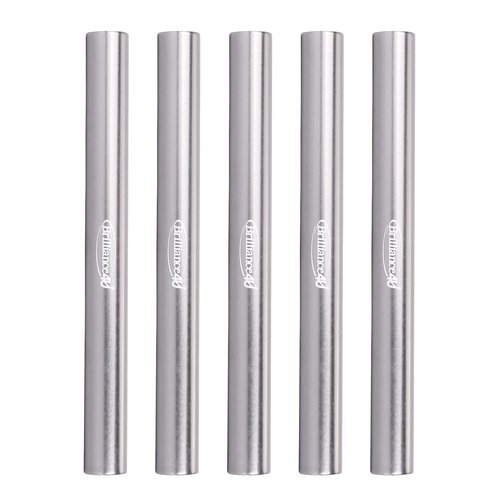 BRILLIANCE4U Tent Pole Repair Sleeves, Tent Pole Splint, Spare Repair Tube Inner Dia. 14mm 5 Pack