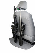 CoJo Universal Vehicle Gun Rack — Vertical Headrest Mount for Trucks, Cars & SUVs — Secure Rifle & Shotgun Storage