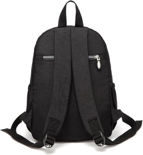 AOTIAN Small Backpack - Durable Lightweight Daypack for Hiking & Travel | Black Color