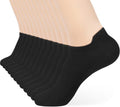 ATBITER Ankle Socks - Thin Athletic No Show Socks for Men & Women | 6-12 Pairs with Heel Tab