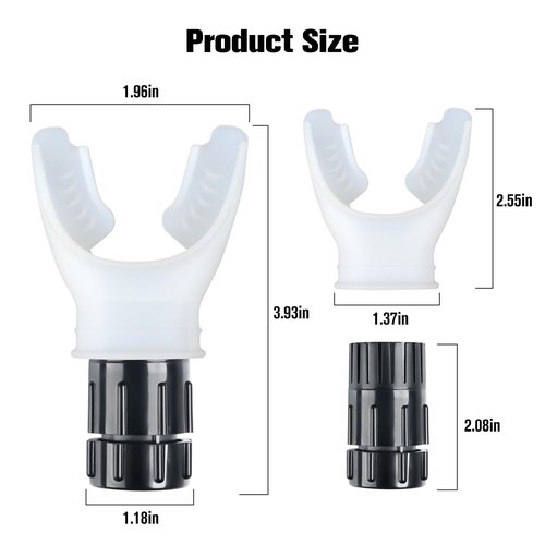 Breathe Trainer,Muscle Trainer,Portable Adjustable Trainer for and Muscular Exercise - Suitability Running Daily Fitness Training, Easy to Clean,Clean for All Adults（White+Black）