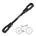 MOBI OUTDOOR Bike Bar Adapter for Bike Rack, Bike Cross Bar for Bike and Ebike- 70 LBS Wight Capacity, Adjustable Iron Steel Adaptor with Rubber Hooks