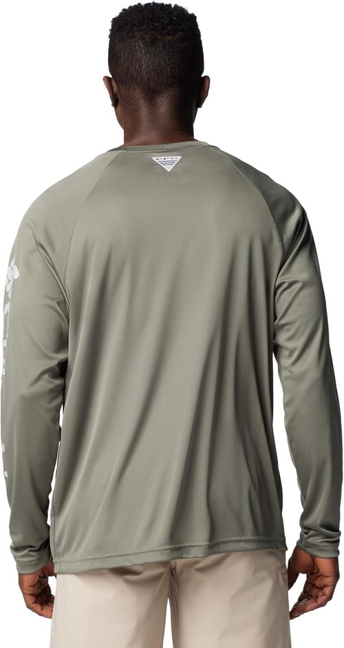 Columbia Men's PFG Long Sleeve Fishing Shirt - Quick-Dry, UV Protection, Lightweight Comfort