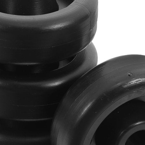BCOATH 4pcs Replacement Wheels for Gym Equipment Wear-resistant System Wheels for Treadmills and Smooth Maneuverability Fitness Accessory