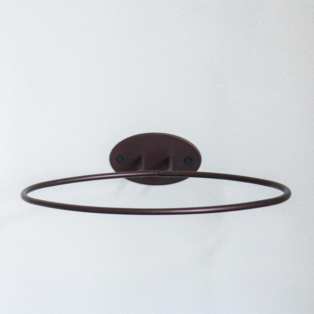 Regine Switzerland Wall Mounted Football Display Stand - Metal Ball Storage Rack for Sports Decor | Bronze Finish