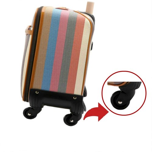 ORO 1 Pair Luggage Wheels Replacement 40 * 18mm Case Wheels with 8mm Bearings for Suitcase and Inline Skate