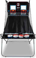 Pop-A-Shot - Dual Shot Arcade Basketball Game | 10 Game Modes & Paddle Scoring | Foldable Design for Easy Storage