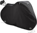 TeamObsidian Bike Cover - Heavy-Duty Waterproof Storage for 1-3 Bikes | All-Season Protection