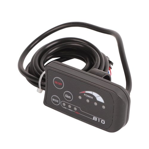 Ymiko LED Display Controller LCD Display Panel Electric 810 Ebike Scooter Brushless Motor Speed Controller Kit with 5 Wires Cable Control Panel