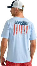 HUK Men's Fishing Graphic Tee - Performance Short Sleeve, Quick-Dry Fabric for Comfort