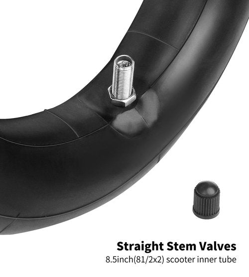 Mcglsen 50/75-6.1 Scooter Tire Replacement 8.5 Tire Tube for Gotrax gxl v2/Xiaomi /M365 Etc Electric Scooter,8.5x2 Pneumatic Tyre Inner Tube Replacement Wheels (1Set)