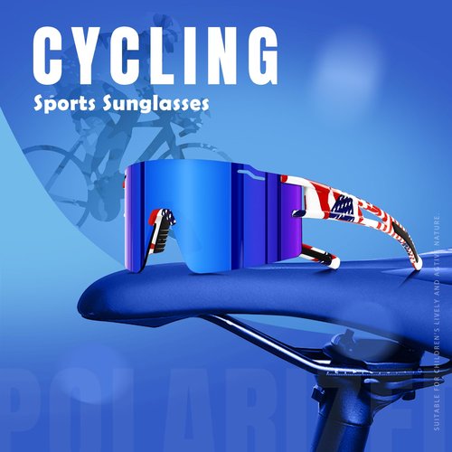 SPOSUNE Youth Baseball Sunglasses 3PACK Kids Sunglasses for 6-16 Boys Girls UV400 Protection Softball Cycling Glasses