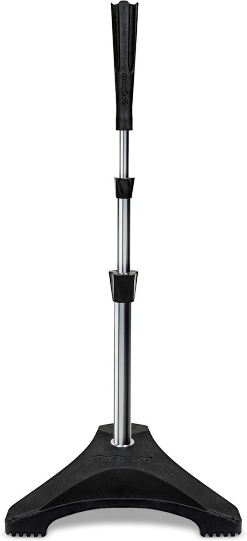 GoSports Pro Batting Tee - Heavy-Duty Tripod Base & Adjustable Height for Baseball/Softball