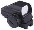 MAYMOC Red and Green Reflex Sight with 4 Reticles, 3/8" Dovetail Mount for Airgun Airsoft 11mm Rail and .22 RF