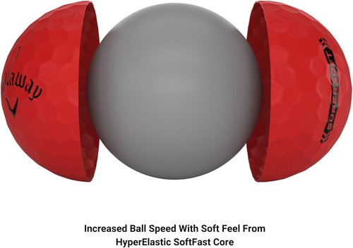 Callaway Golf Supersoft Golf Balls - Enhanced Distance & Soft Feel - 2023 Edition