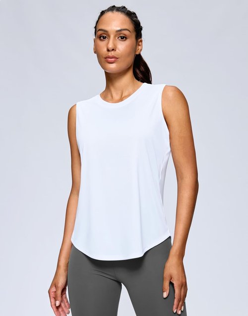 G Gradual Women's Athletic Tank Top - Lightweight Sleeveless High Neck for Running & Gym | Perfect for Tennis & Pickleball