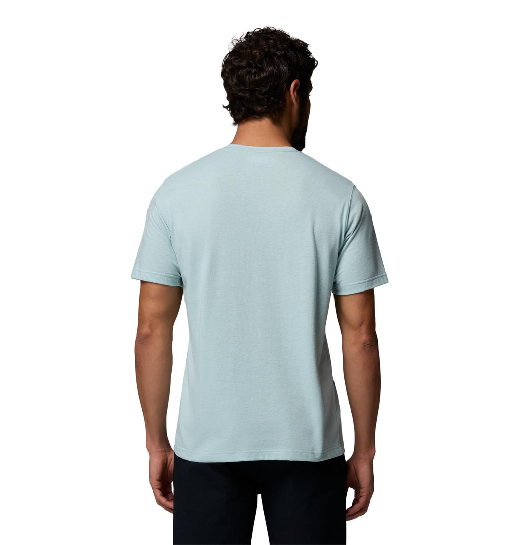 Columbia Men's Thistletown Hills Short Sleeve T-Shirt, Crushed Blue/Heather, 2X