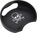 SplashGuard Universal - Skull & Bones Edition Silicone Bottle Insert for Wide-Mouth Bottles