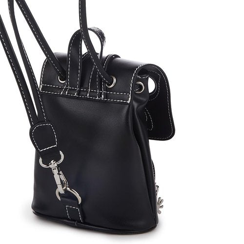 Dolls Kill Feeling Good Butterfly Backpack by Delia's For Adults - Vegan Leather Bag With Cut-Out Butterfly Design and Adjustable Straps - Black