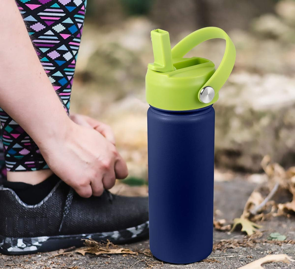 Regine Switzerland Straw Lid for Hydro Flask Wide Mouth 32/40 oz - Flexible Handle Replacement Cap