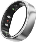 RingConn Gen 2 Smart Ring - Sleep Apnea Monitoring, 12-Day Battery Life | Heart Rate & Stress Tracker (Silver, Size 10)