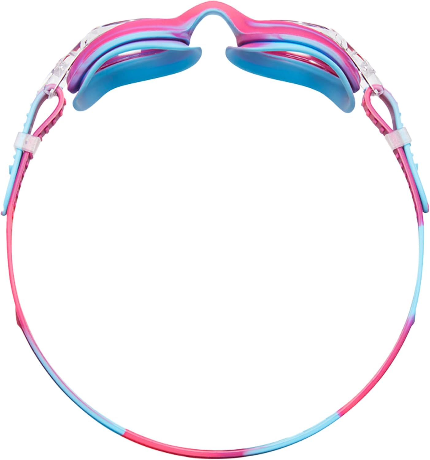TYR Swimple Swim Goggles - Colorful Tie-Dye Design for Kids | Comfortable & Secure Fit