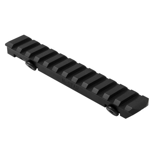 NcSTAR Ruger Mini 14 Picatinny Rail Mount-Black-GEN 2, Model:MRUBV2, 1.63"D x 0.84"W x 2.03"H